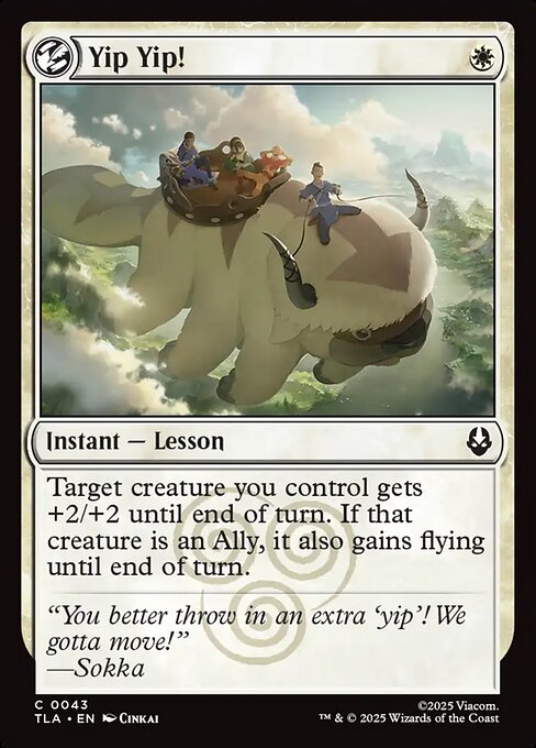 MTG Yip Yip! TLA 043 Regular Nonfoil