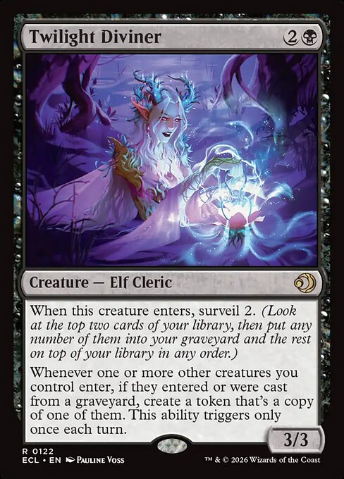 MTG Twilight Diviner ECL 122 Regular Foil