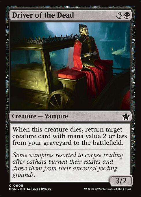 MTG Driver of the Dead FDN 605 Starter Collection Nonfoil
