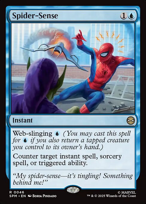 MTG Spider-Sense SPM 046 Regular Foil