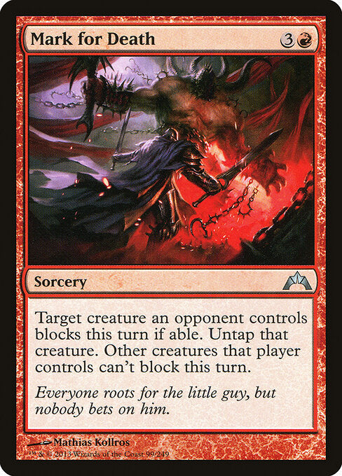 MTG Mark for Death GTC 099 Regular Nonfoil