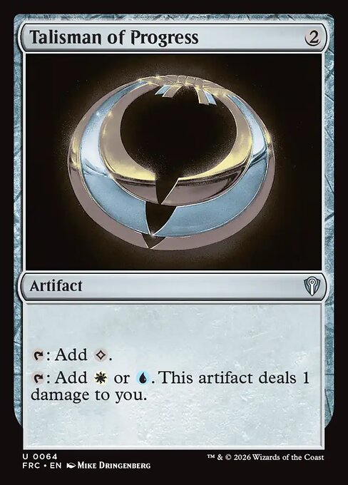 MTG Talisman of Progress FRC 064 Standard Nonfoil front