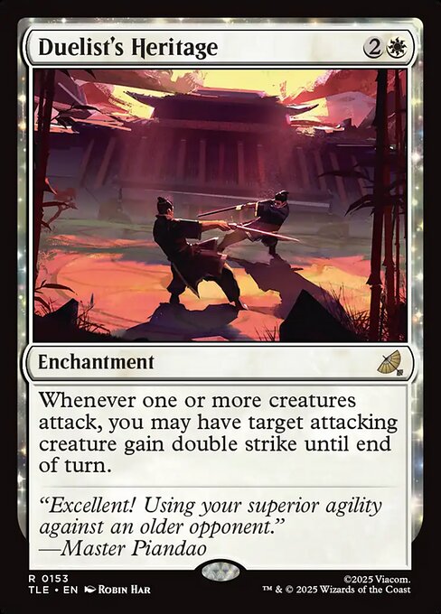 MTG Duelist's Heritage [TLE 153] Nonfoil