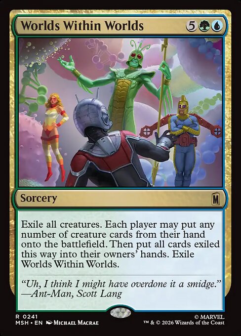 MTG Worlds Within Worlds MSH 241 Regular Nonfoil