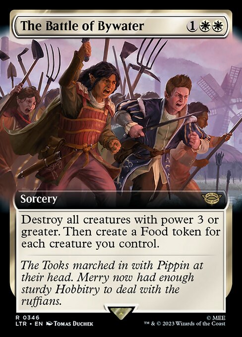 MTG The Battle of Bywater LTR 346 Extended Art Nonfoil