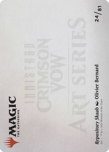 MTG Repository Skaab AVOW 024 Art Card Nonfoil reverse