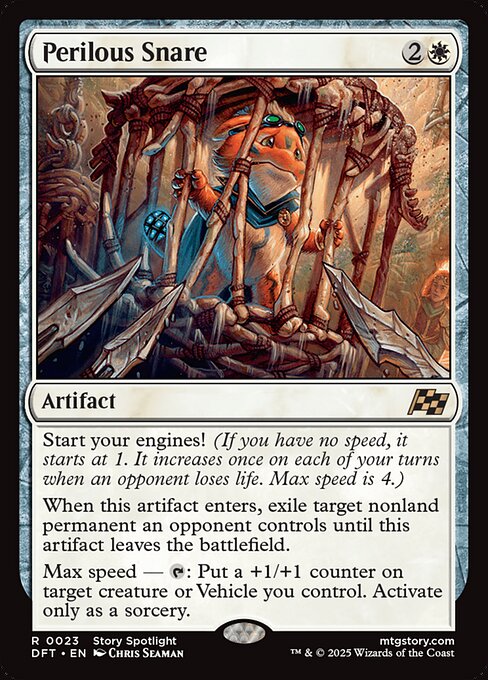 MTG Perilous Snare DFT 023 Regular Foil