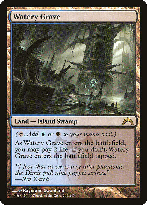 MTG Watery Grave GTC 249 Regular Nonfoil