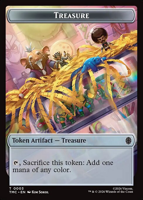 MTG Treasure Token TMC 003 Token Foil