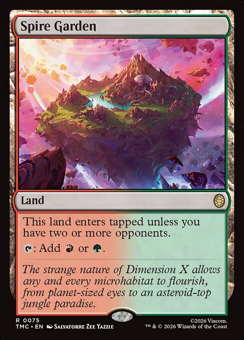 MTG Spire Garden TMC 075 Regular Nonfoil