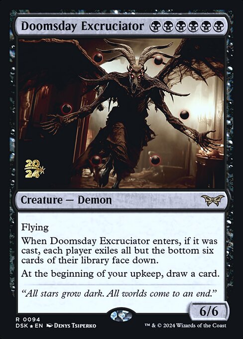MTG Doomsday Excruciator PDSK 094s Prerelease Foil