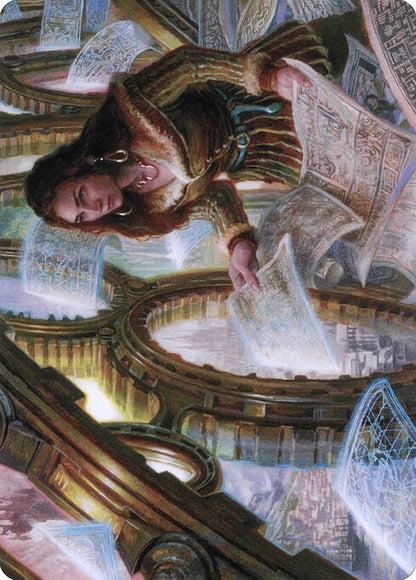 MTG Cartographer's Survey AVOW 051 Art Card Nonfoil front