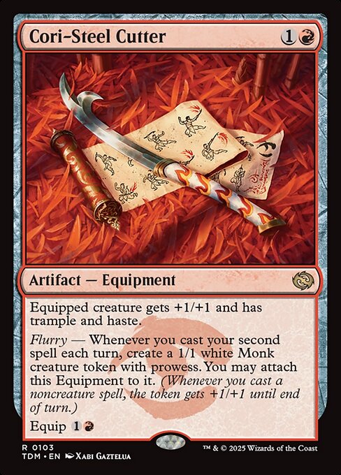MTG Cori-Steel Cutter TDM 103 Regular Foil