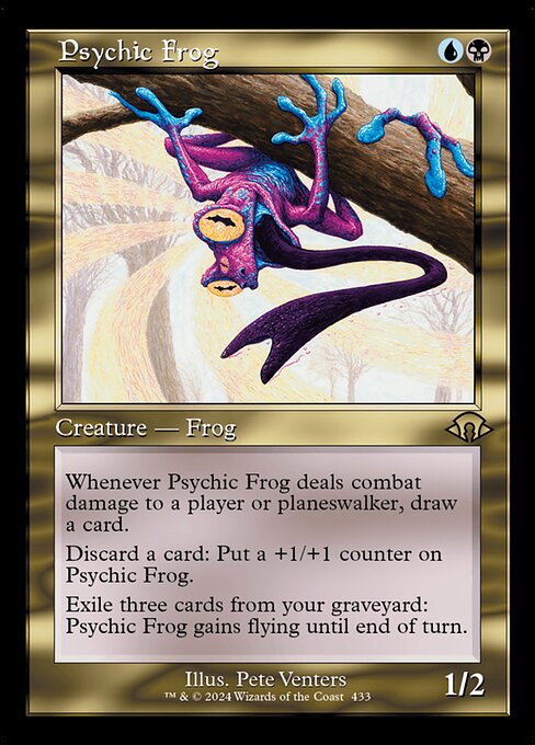 MTG Psychic Frog MH3 433 Retro Frame Nonfoil