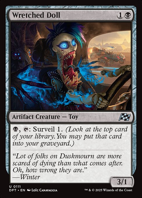 MTG Wretched Doll DFT 111 Regular Nonfoil