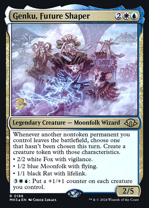 MTG Genku, Future Shaper PMH3 186s Prerelease Foil
