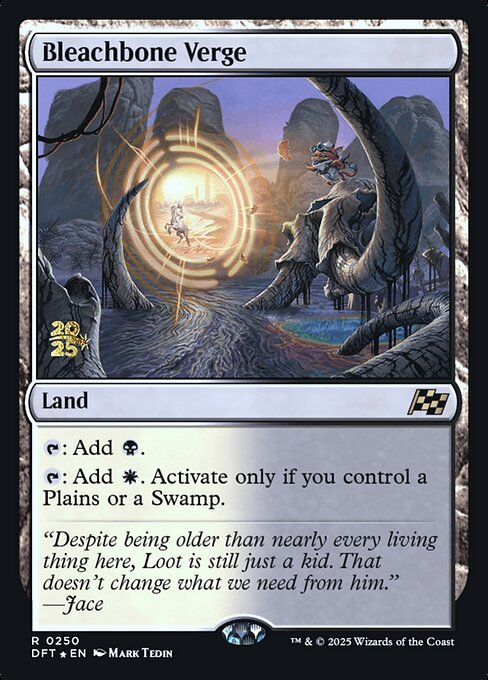 MTG Bleachbone Verge PDFT 250s Prerelease Foil