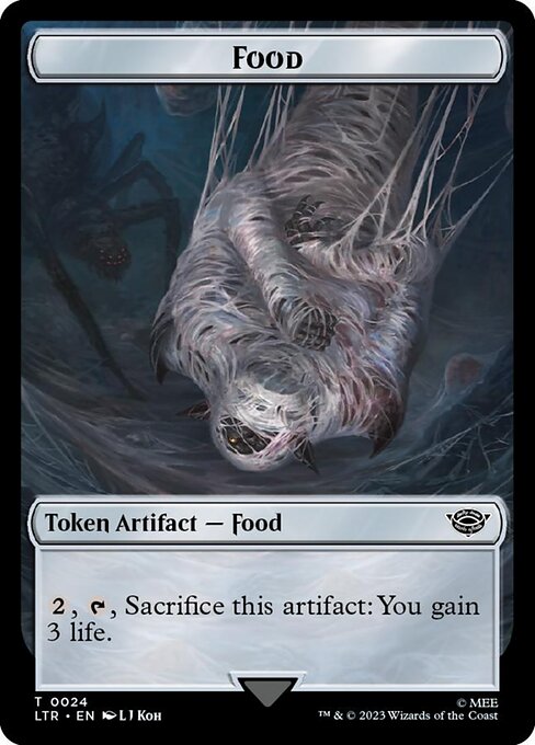MTG Food Token LTR 024 Token Surge Foil