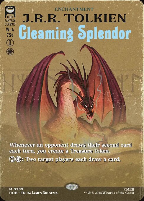 MTG Gleaming Splendor HOB 239 Alternate Art Nonfoil