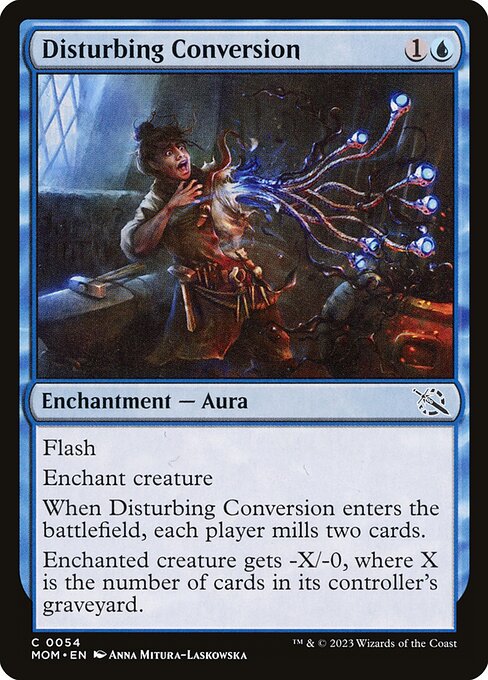 MTG Disturbing Conversion MOM 054 Regular Foil