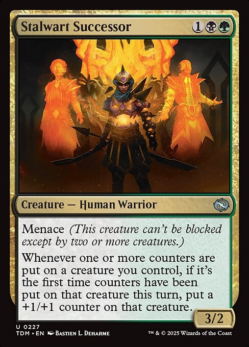 MTG Stalwart Successor TDM 227 Regular Foil