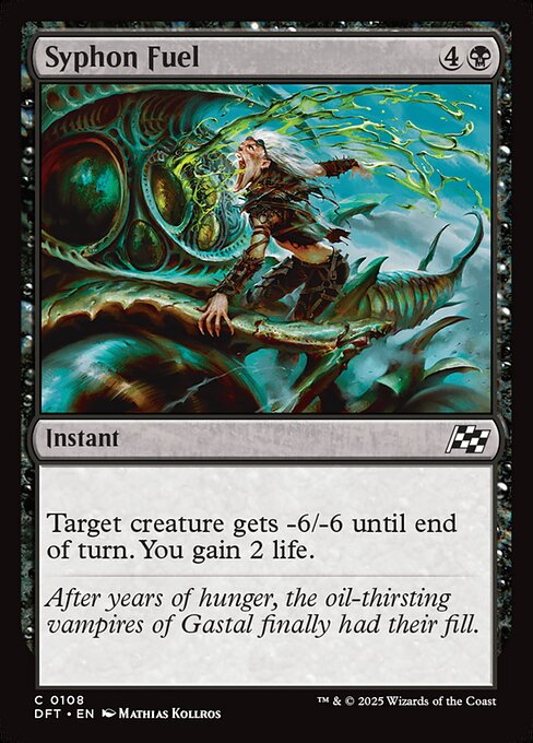 MTG Syphon Fuel DFT 108 Regular Foil