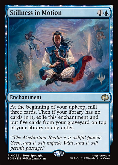 MTG Stillness in Motion PTDM 059p Promo Pack Foil