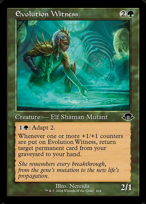 MTG Evolution Witness MH3 424 Retro Frame Foil