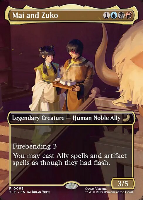 MTG Mai and Zuko [TLE 068] Nonfoil