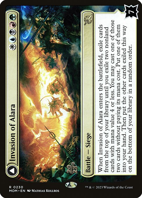 MTG Invasion of Alara // Awaken the Maelstrom PMOM 230s Prerelease Foil