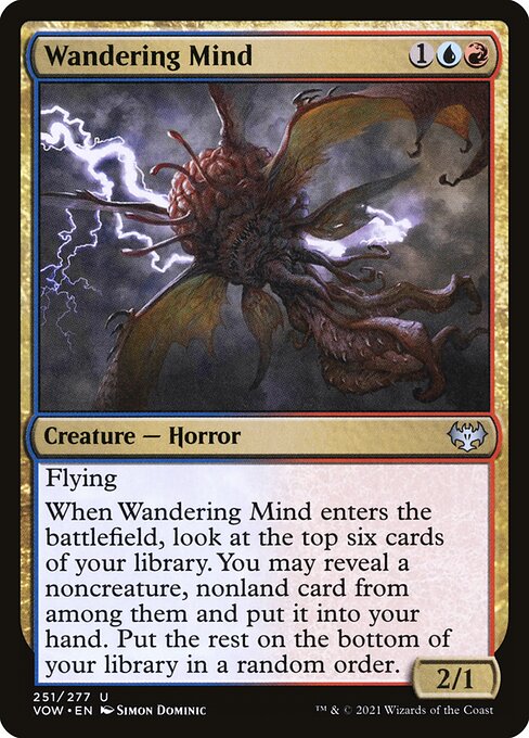 MTG Wandering Mind VOW 251 Standard Nonfoil front