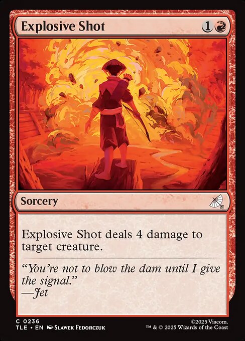 MTG Explosive Shot [TLE 236] Nonfoil