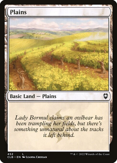 MTG Plains CLB 452 Regular Nonfoil