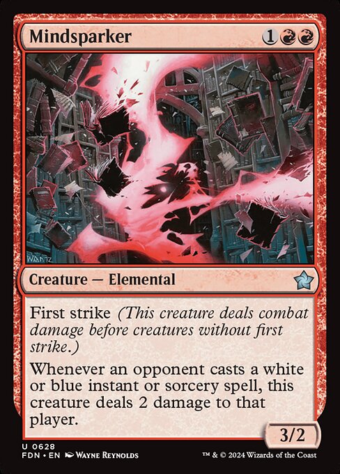 MTG Mindsparker FDN 628 Starter Collection Nonfoil