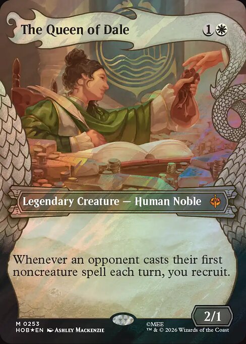 MTG The Queen of Dale HOB 253 Alternate Art Foil