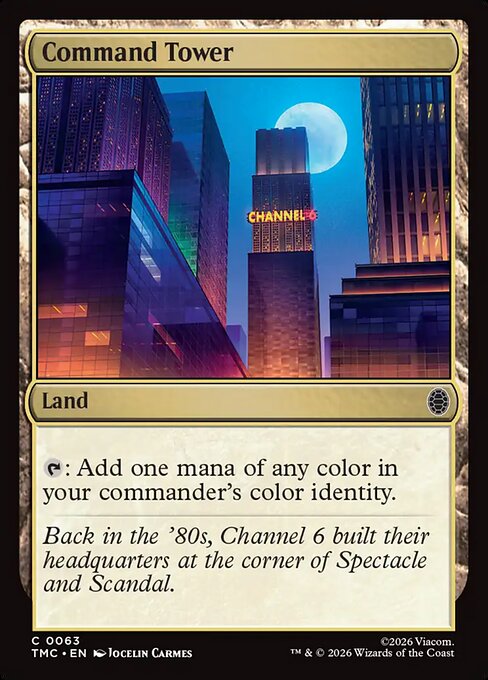 MTG Command Tower TMC 063 Regular Nonfoil