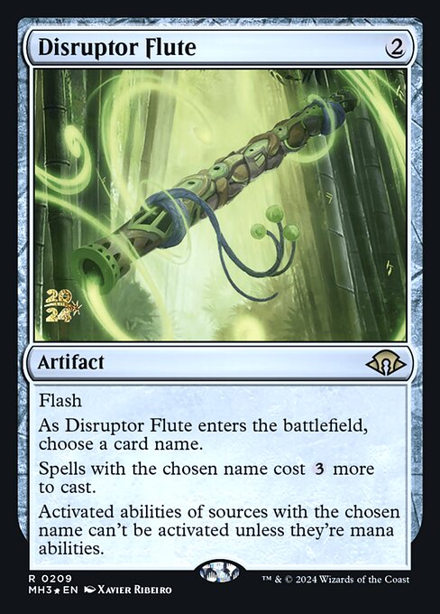 MTG Disruptor Flute PMH3 209s Prerelease Foil