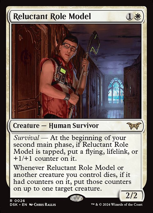 MTG Reluctant Role Model DSK 026 Regular Foil
