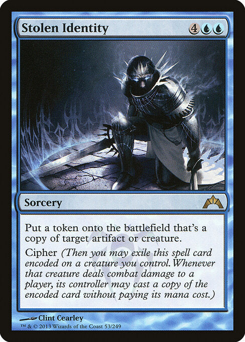 MTG Stolen Identity GTC 053 Regular Foil