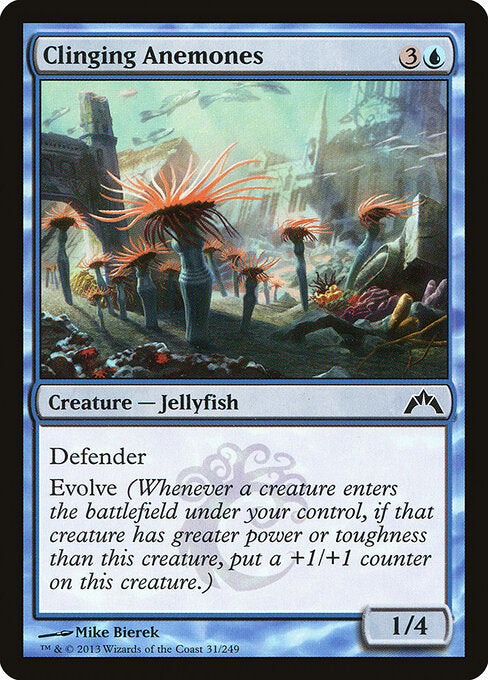 MTG Clinging Anemones GTC 031 Regular Nonfoil