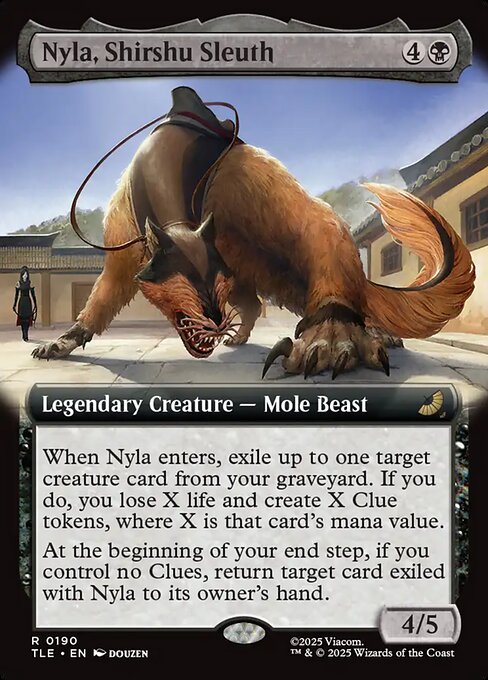 MTG Nyla, Shirshu Sleuth [TLE 190] Nonfoil