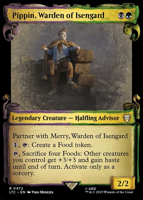 MTG Pippin, Warden of Isengard LTC 472 Alternate Art Nonfoil