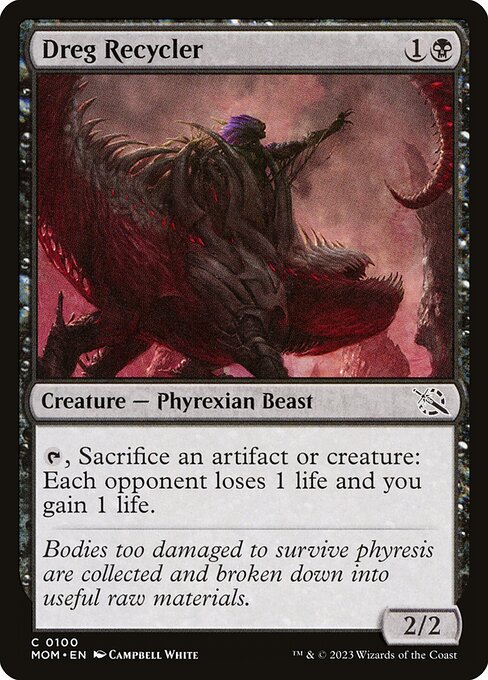 MTG Dreg Recycler MOM 100 Regular Nonfoil