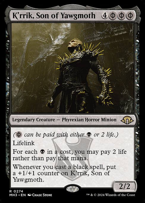 MTG K'rrik, Son of Yawgmoth MH3 274 Regular Nonfoil