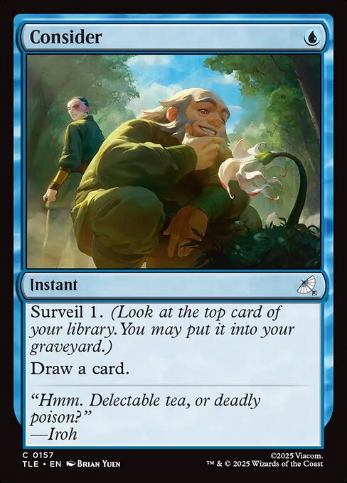 MTG Consider [TLE 157] Foil