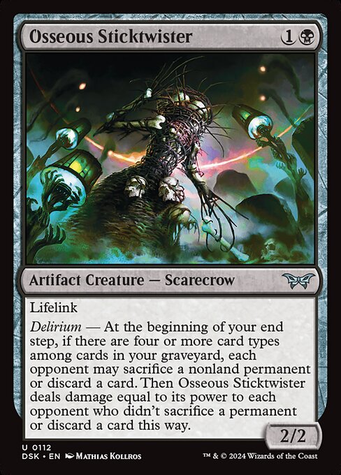 MTG Osseous Sticktwister DSK 112 Regular Nonfoil
