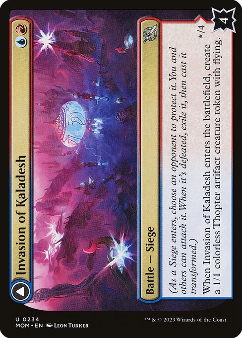 MTG Invasion of Kaladesh // Aetherwing, Golden-Scale Flagship MOM 234 Regular Nonfoil
