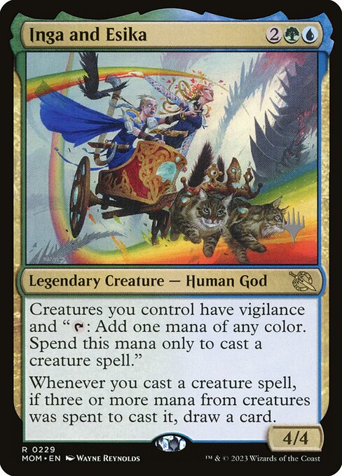 MTG Inga and Esika PMOM 229p Promo Pack Foil