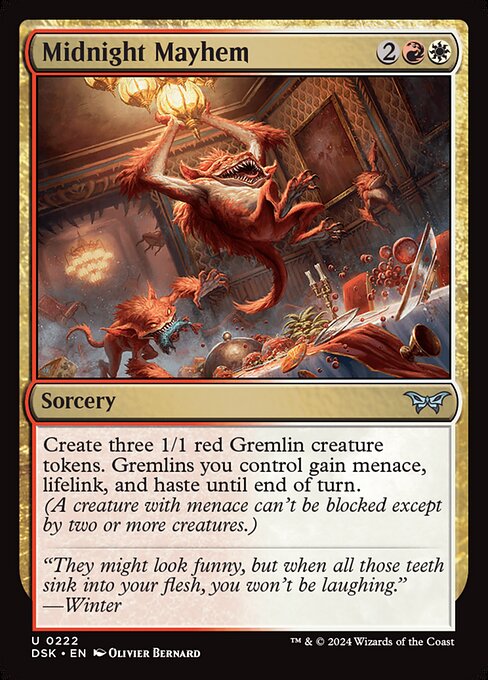 MTG Midnight Mayhem DSK 222 Regular Foil