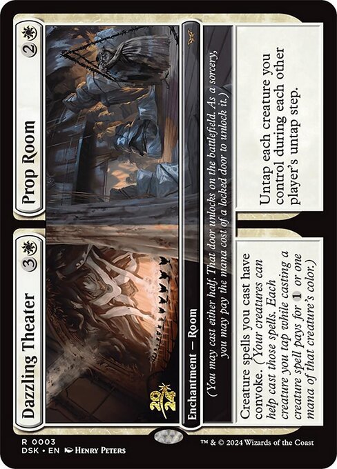 MTG Dazzling Theater // Prop Room PDSK 003s Prerelease Foil